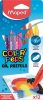 Olajpasztell kréta, MAPED Color'Peps, 12 különböző szín (IMA864010)