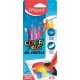Olajpasztell kréta, MAPED Color'Peps, 12 különböző szín (IMA864010)