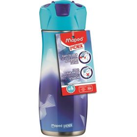   Kulacs, 580 ml, rozsdamentes acél, MAPED PICNIK Concept Kids Arctic, jégvilág (IMA871396)