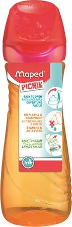 Kulacs, 580 ml, MAPED PICNIK Origins, narancs-pink (IMA871707)