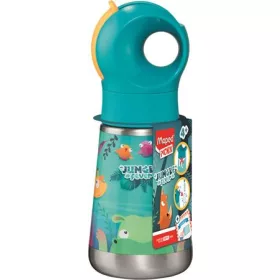   Kulacs, 350 ml, rozsdamentes acél, MAPED PICNIK Jungle Fever (IMA873099)