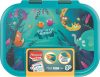 Uzsonnás doboz, 900 ml, Ecozen®, MAPED PICNIK Jungle Fever (IMA874199)
