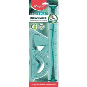   Vonalzókészlet, műanyag, hajlítható, 3 darabos, MAPED Flex (IMA897120)