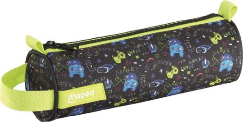 Tolltartó, henger alakú, cipzáras, MAPED, gaming (IMA932907)