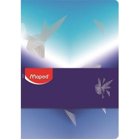   Jegyzetfüzet, tűzött, A5, vonalas, MAPED „Arctic jégvilág” (IMA960003)