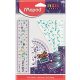 Vonalzókészlet, műanyag, törhetetlen, 3 darabos, MAPED Pixel Party Twist'n Flex (IMA981835)