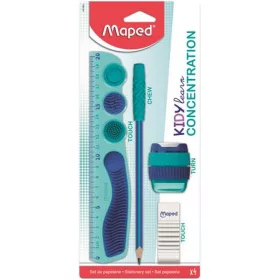   Írószer készlet, 4 darabos, MAPED Kidy Learn Concentration (IMA981889)