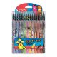 Filctoll és színes ceruza készlet, MAPED Color'Peps Monster 12+15 különböző szín (IMA984718)