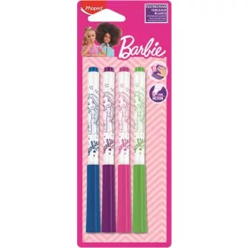  Táblamarker készlet, 1,5 mm, MAPED Barbie, 4 különböző szín (IMAB741301)