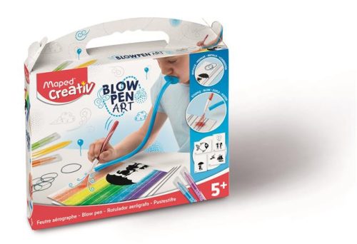 Fújós filctoll készlet, MAPED CREATIV, Blow pen Art, pop (IMAC846710)
