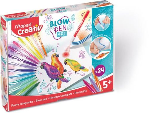 Fújós filctoll készlet, MAPED CREATIV, Blow pen Basic (IMAC846712)