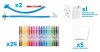 Fújós filctoll készlet, MAPED CREATIV, Blow pen Basic (IMAC846712)