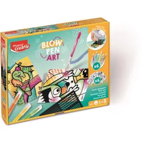   Fújós filctoll készlet, csíkozás, MAPED CREATIV Blow pen Art (IMAC846715)