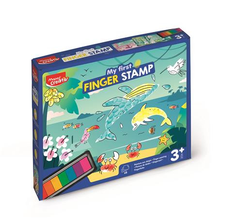 Ujjlenyomat nyomda, MAPED CREATIV Early Age My First Finger Stamp (IMAC906903)