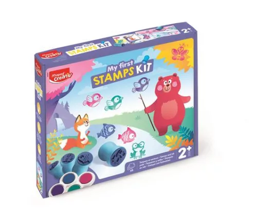 Nyomdázó készlet, állatok, MAPED CREATIV Early Age My First Stamps Kit (IMAC906907)