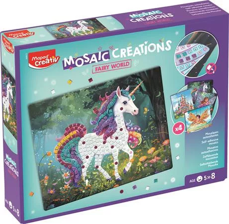 Mozaikos képkészítő, tündérvilág, MAPED CREATIV Mosaic Creations (IMAC906912)