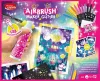 Kreatív festékszóró készlet, csillámos, MAPED CREATIV Airbrush Maker Glitter (IMAC906990)