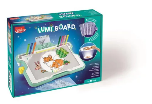 Kreatív készségfejlesztő rajzkészlet, MAPED CREATIV Lumi Board (IMAC907021)