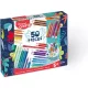 Színezőkészlet, írószertartóval, 50 darabos, MAPED CREATIV (IMAC907037)