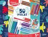 Színezőkészlet, írószertartóval, MAPED CREATIV, 50 darabos (IMAC907037)