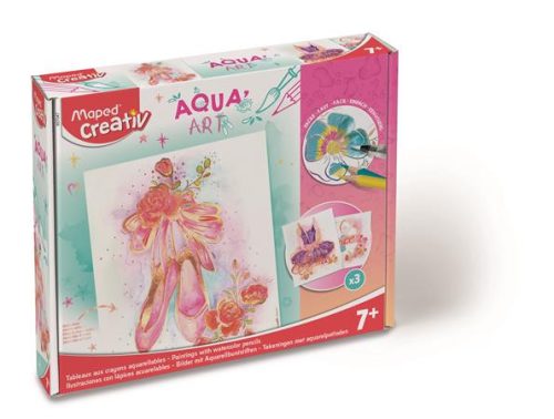 Akvarell festőkészlet, MAPED CREATIV, Aqua Art, tánc (IMAC907047)