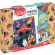 Mozaikos képkészítő készlet, MAPED CREATIV, Adventure Animals, kalandos állatok (IMAC907051)