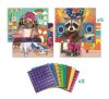 Mozaikos képkészítő készlet, MAPED CREATIV, Cool Animals, menő állatok (IMAC907052)