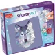 Kreatív matricás készlet, állatok, MAPED CREATIV Sticker' Art (IMAC907055)