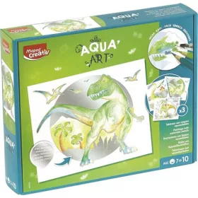   Akvarell festőkészlet, dinoszaurusz, MAPED CREATIV Aqua Art (IMAC907058)