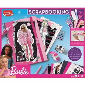   Kreatív scrapbooking készlet, 50 darabos, MAPED CREATIV Scrapbooking Set - Barbie (IMAC907062)
