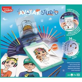   Kreatív rajzkészlet kiegészítőkkel, MAPED CREATIV Avatar Studio (IMAC907064)