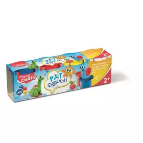   Gyurma készlet, 4x114 g, MAPED CREATIV Pat Dough Classic, vegyes színek (IMAC907200)
