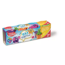   Gyurma készlet, 4x114 g, MAPED CREATIV Pat Dough Fancy, vegyes színek (IMAC907201)