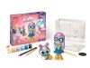 Gipszkiöntő készlet formákkal és festékkel, MAPED CREATIV Plaster Friends Girly (IMAC907219)