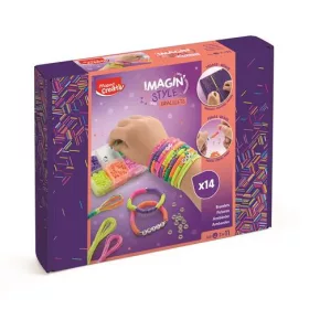   Karkötő készítő készlet, neon, MAPED CREATIV Imagin' Style (IMAC907404)