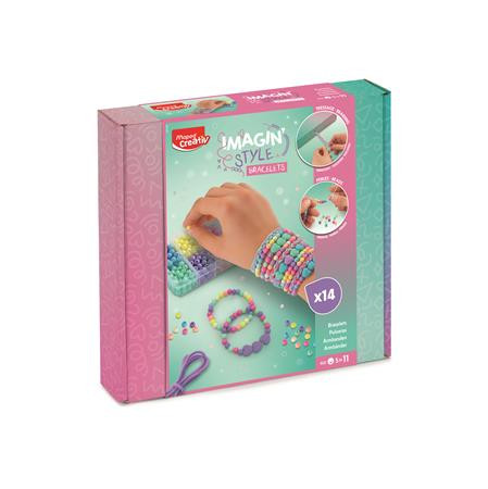 Karkötő készítő, buborék gyöngyök, MAPED CREATIV Imagin' Style Bubble (IMAC907408)