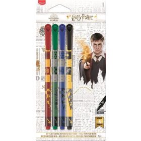  Filctoll készlet, MAPED Harry Potter Teens, 4 különböző szín (IMAH749600)