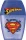 Hegyező, egylyukú, tartályos, MAPED Superman Shaker (IMAS034034)