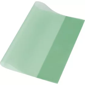   Füzet- és könyvborító, A4, PP, 80 mikron, narancsos felület, PANTA PLAST, zöld (INP0302006704)
