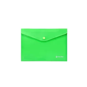   Irattartó tasak, A5, PP, patentos, PANTA PLAST, neon zöld (INP0410008604)