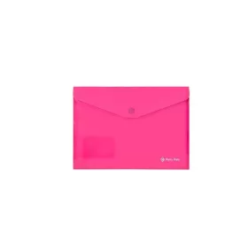   Irattartó tasak, A5, PP, patentos, PANTA PLAST, neon pink (INP0410008613)