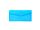 Irattartó tasak, 250x140 mm, PP, patentos, PANTA PLAST, neon kék (INP0410008703)