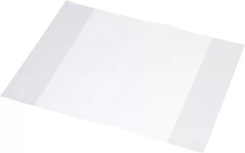 Füzet- és könyvborító, A5, PP, 90 mikron, fényes felület, PANTA PLAST, víztiszta (INP3025000)