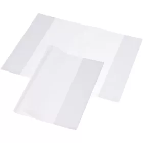   Füzet- és könyvborító, A4, PP, 90 mikron, fényes felület, PANTA PLAST, víztiszta (INP3026000)