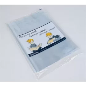   Füzet- és könyvborító, A4, PP, 80 mikron, narancsos felület, PANTA PLAST, víztiszta (INP3026700)