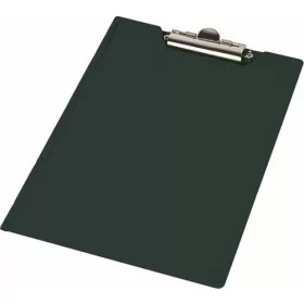   Felírótábla, fedeles, A4, sarokzsebbel, PANTA PLAST, fekete (INP3140301)