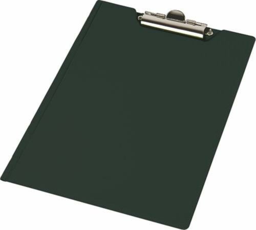 Felírótábla, fedeles, A4, sarokzsebbel, PANTA PLAST, fekete (INP3140301)