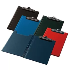   Felírótábla, fedeles, A4, sarokzsebbel, PANTA PLAST, sötétzöld (INP3140304)