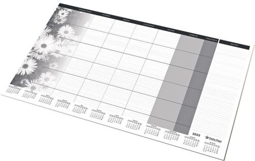 Könyökalátét, 470x330 mm, havi tervezővel, PANTA PLAST, virágos (INP318000799)