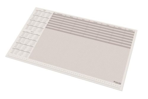 Könyökalátét, A2, heti tervezővel, PANTA PLAST (INP3183099)